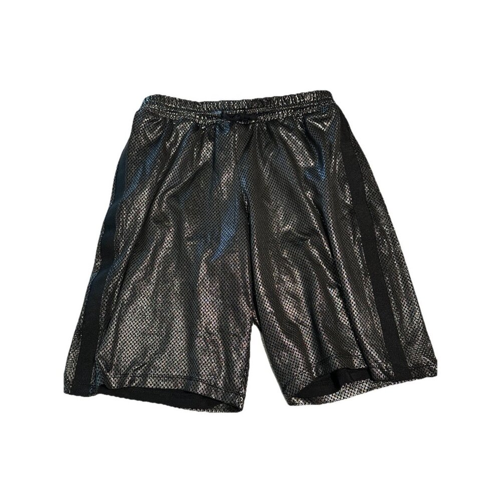 Ivy Park Xs Metallic Mesh Double Layer Basketball… - image 2